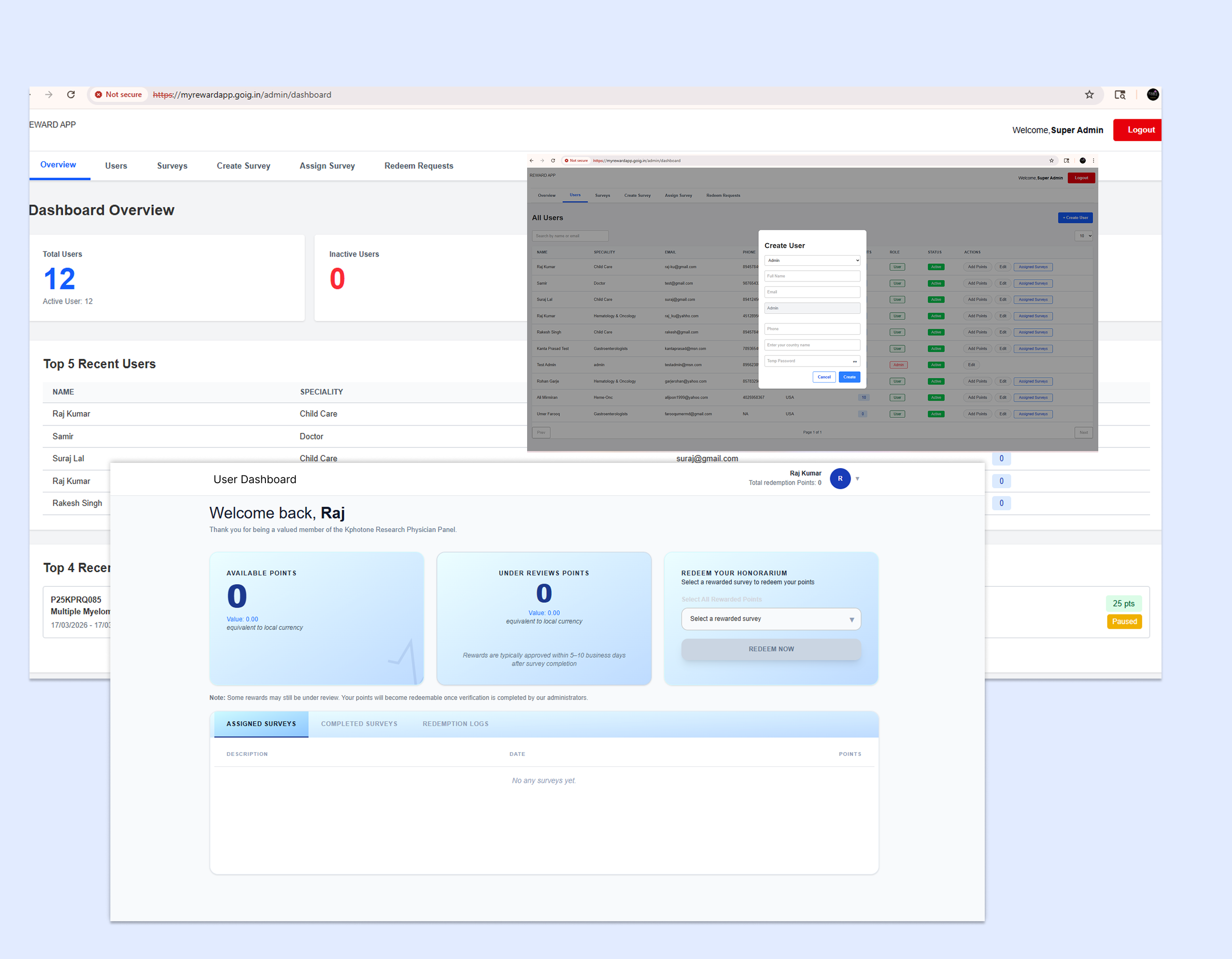 Cloudmisty- AI-Reward Platform